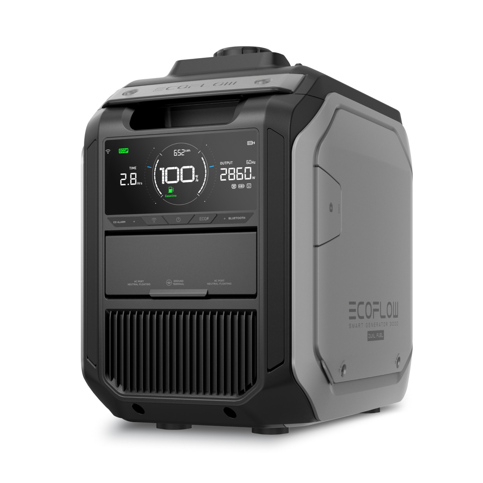 EcoFlow 2000W Smart Generator Dual Fuel LPG & Gas Powered Power Backup for Home