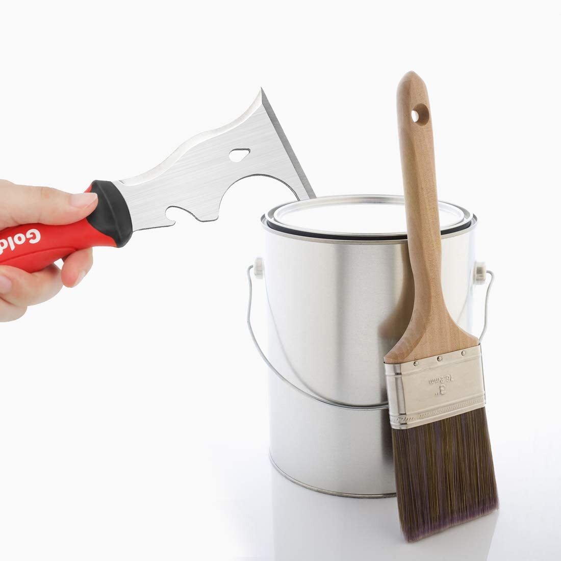 Goldblatt 9-in-1 Drywall Paint Scraper Stainless Steel Putty Knife Scraper NEW