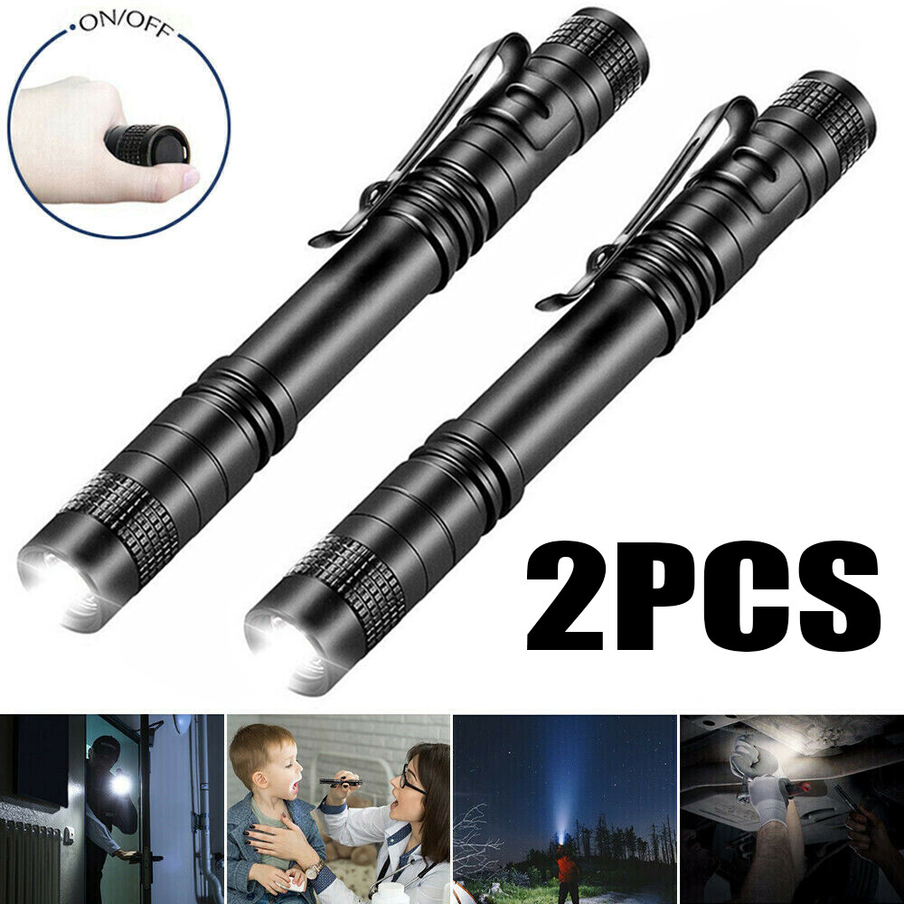 3500000LM Tactical Flashlight Small LED Torch Light Mini Super Bright Penlight