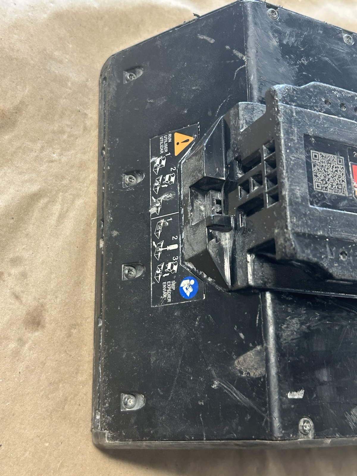 Milwaukee XC406 Battery Pack well used