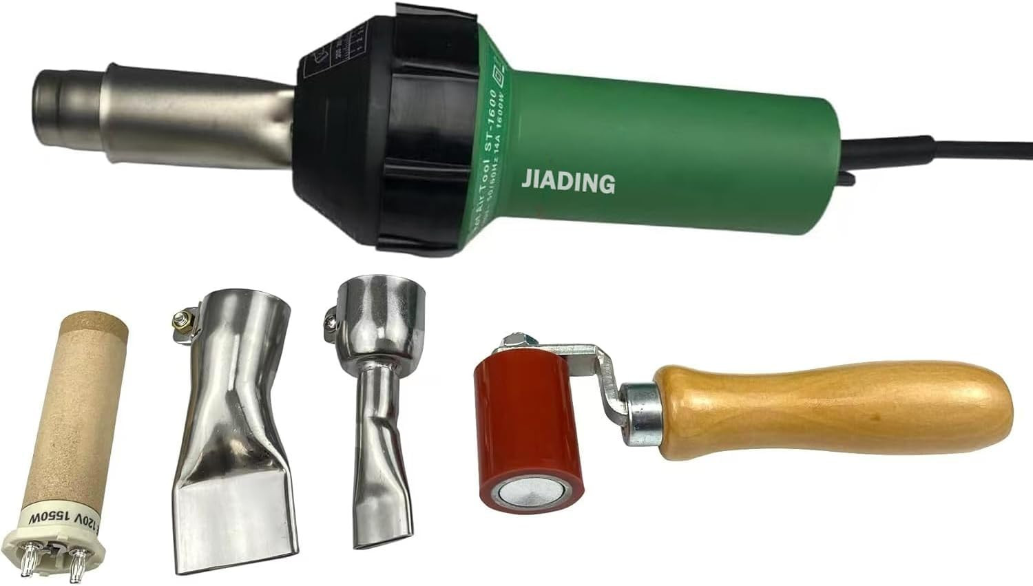 Professional 1600W Hot Air Gun PVC Heat Gun Hand Held Plastic Welder Heating Gun