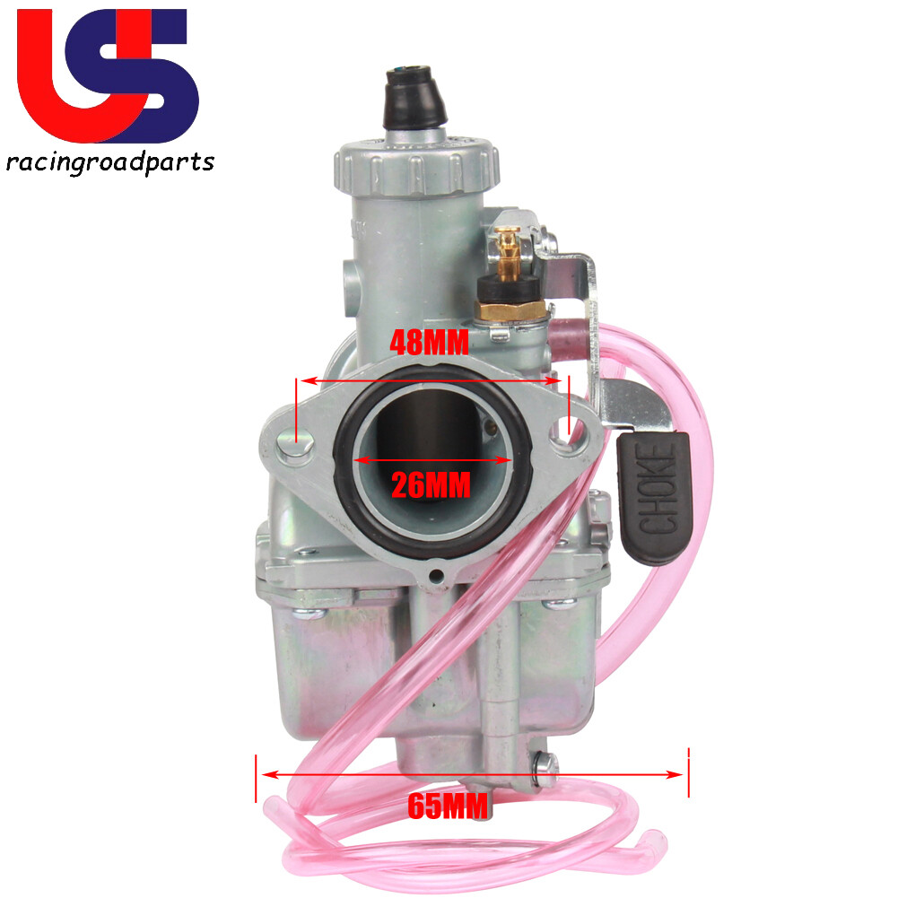 VM22 26mm Carburetor Air Filter Jet For Mikuni 110 125 140cc Pit Dirt Bike Pit