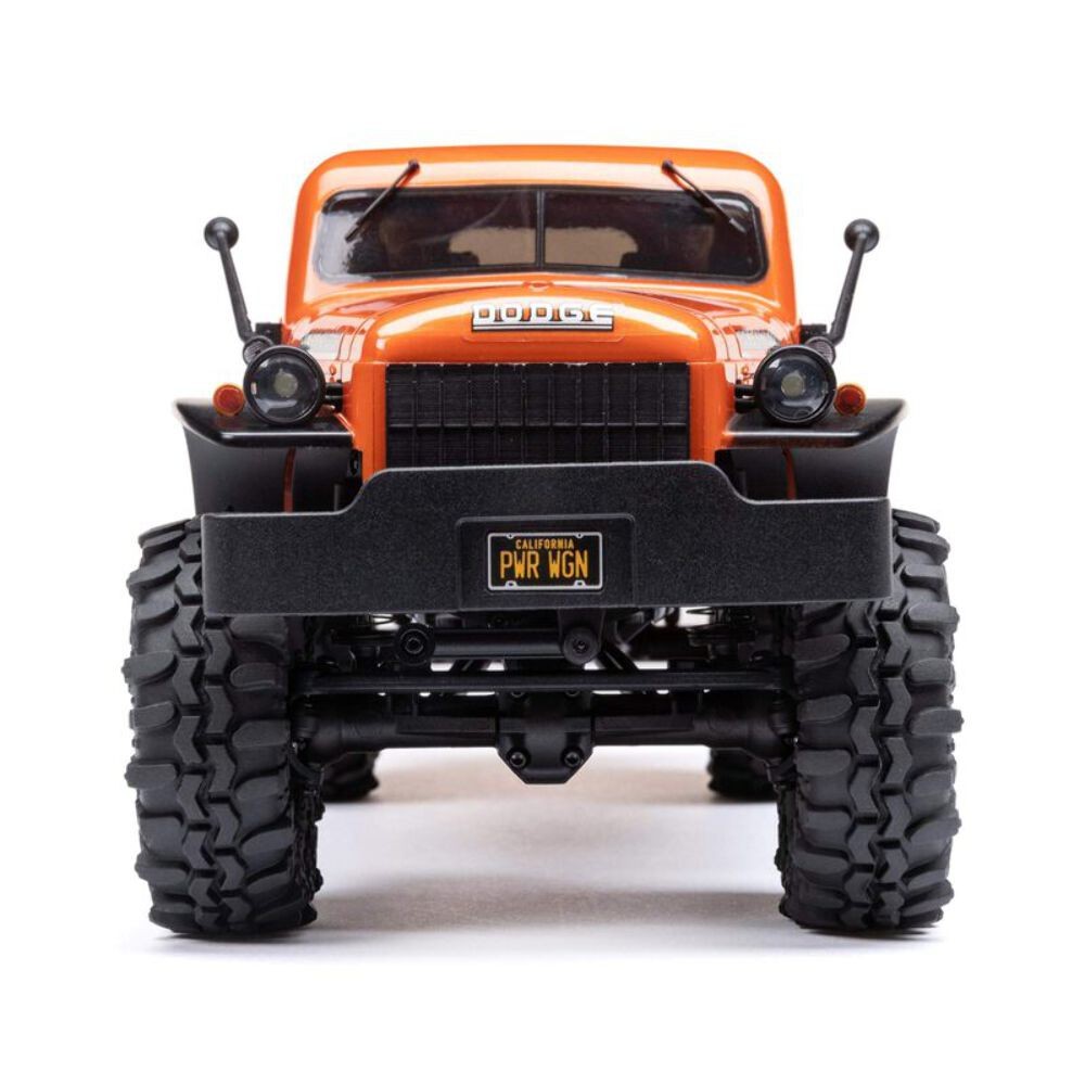 AXI00007T1 Axial 1/24 SCX24 Dodge Power Wagon 4WD Rock Crawler Brushed RTR, Oran