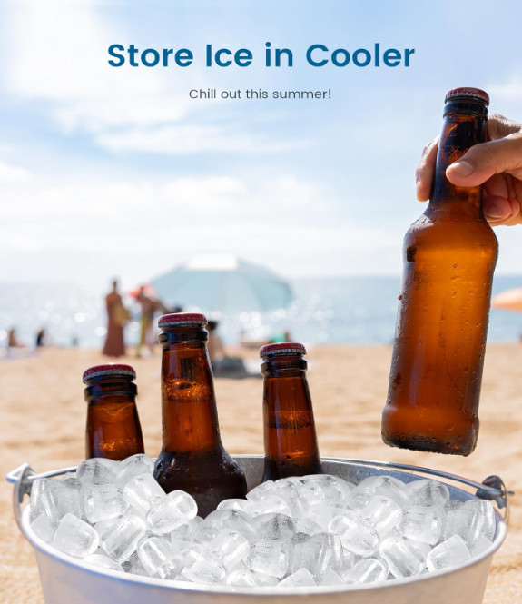 Ice Makers Countertop, Portable Ice Machine with Carry Handle, 26.5lbs/24Hrs,New