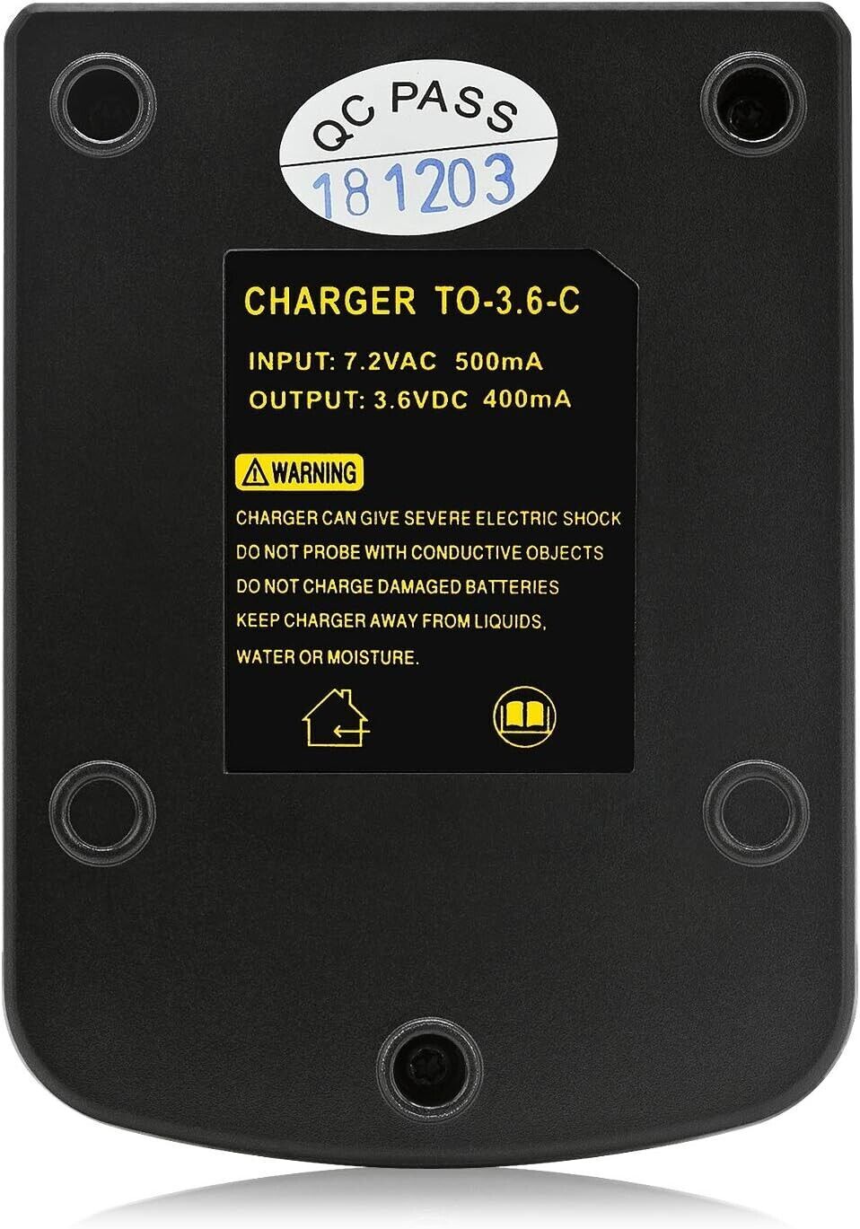 2pc 3.6v 1300mAh NiCd Battery for Black & Decker VP100 + 1pc Dual Port Charger