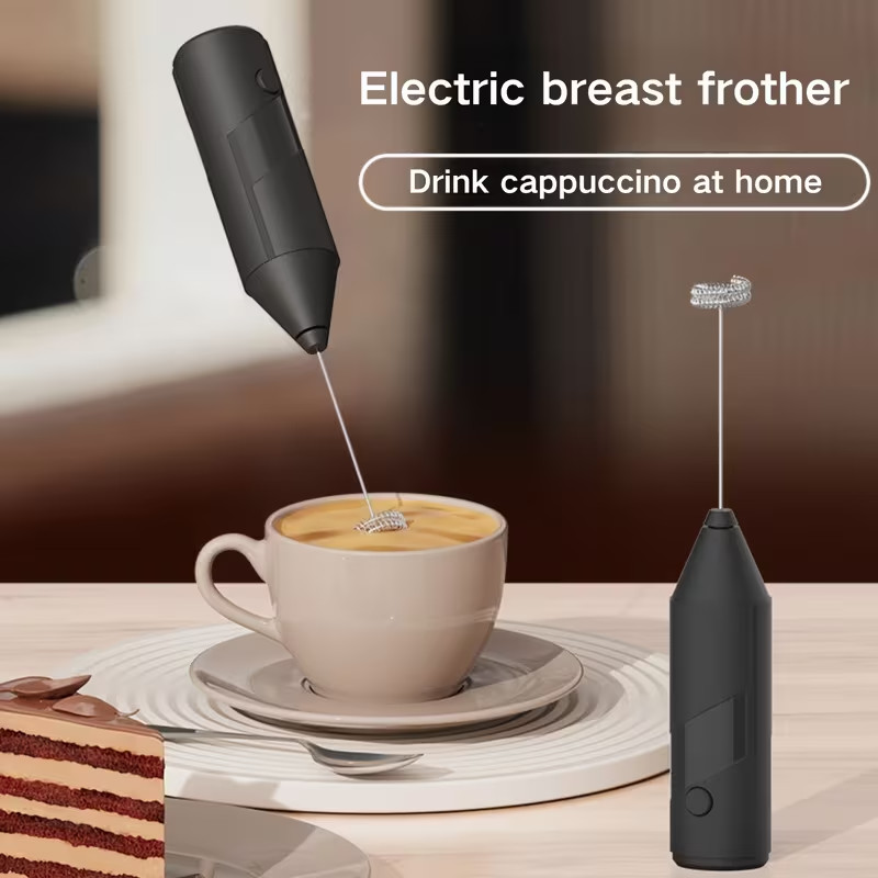 Battery Operated Handheld Electric Milk Frother Mini Coffee Whisk Drink Stirrer