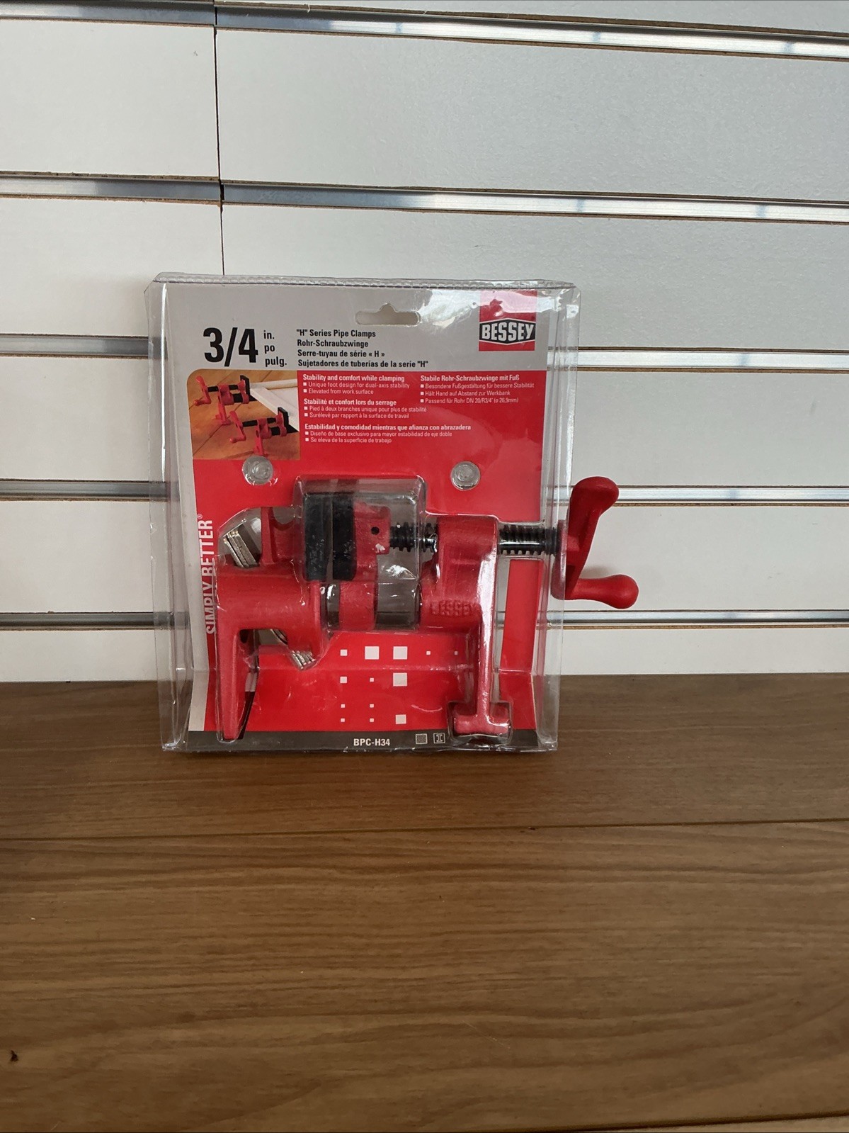 Bessey BPC-H34, 3/4″ Pipe Clamps *NDR2