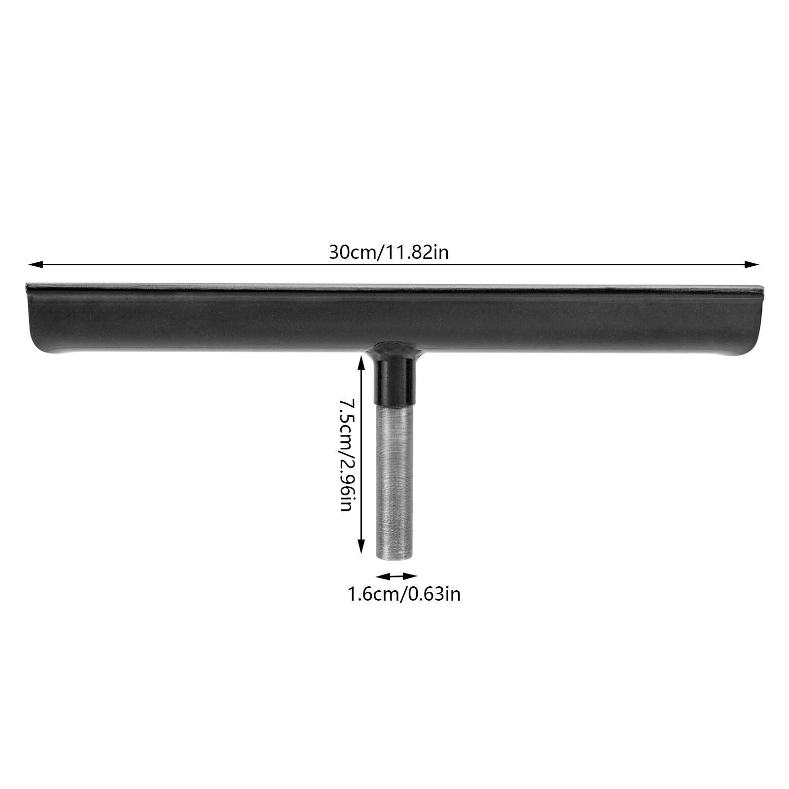 12″ Stainless Steel Wood Lathe Tool Rest for Woodworking Turning Lathe Turning