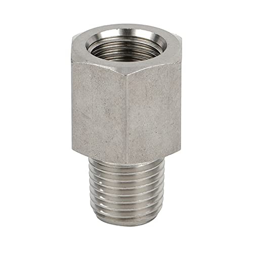 304 Stainless Steel Forged Pipe Fitting Converter Adapter G Thread 1/8“ Female