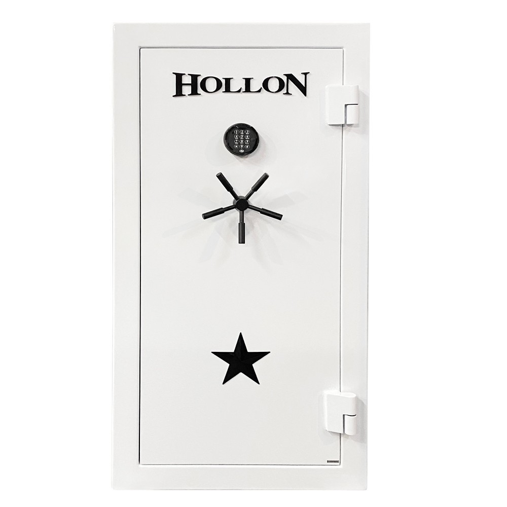 Hollon RG-22E Republic Gun Safe 120 Min Fire S&G Electronic Lock White 22 Gun