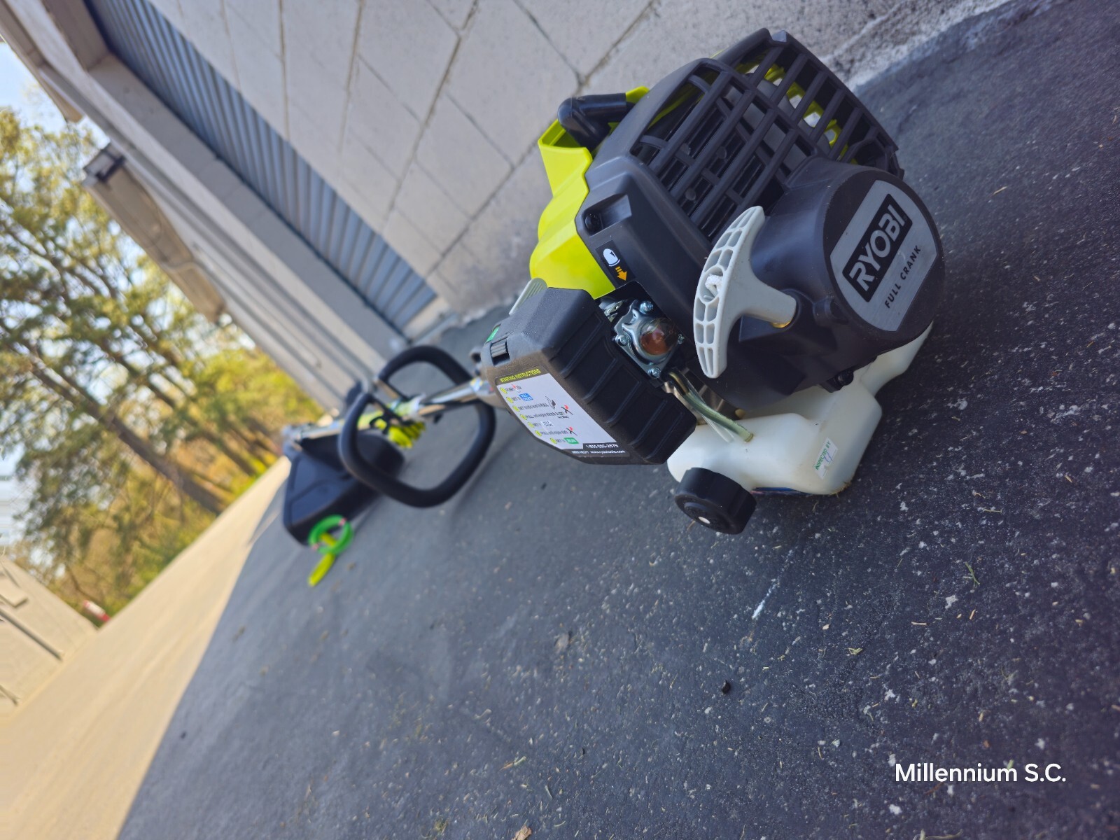 Ryobi 2-Cycle Gas String Trimmer 25cc Full Crank Weed Eater Straight Shaft