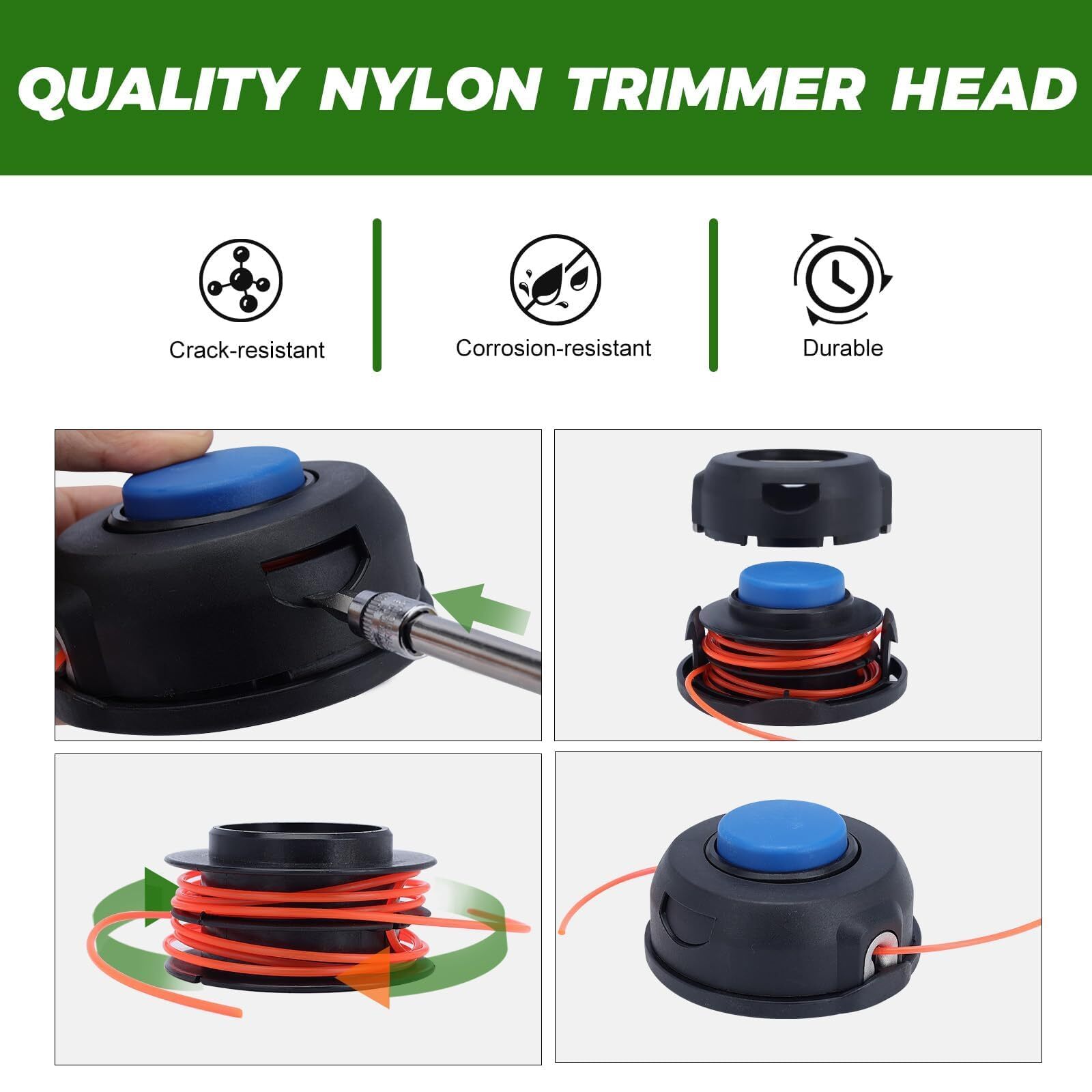 T25 Trimmer Head For Husqvarna 129L 129DJX 129R 129LK 128LDX Trimmer Brushcutter