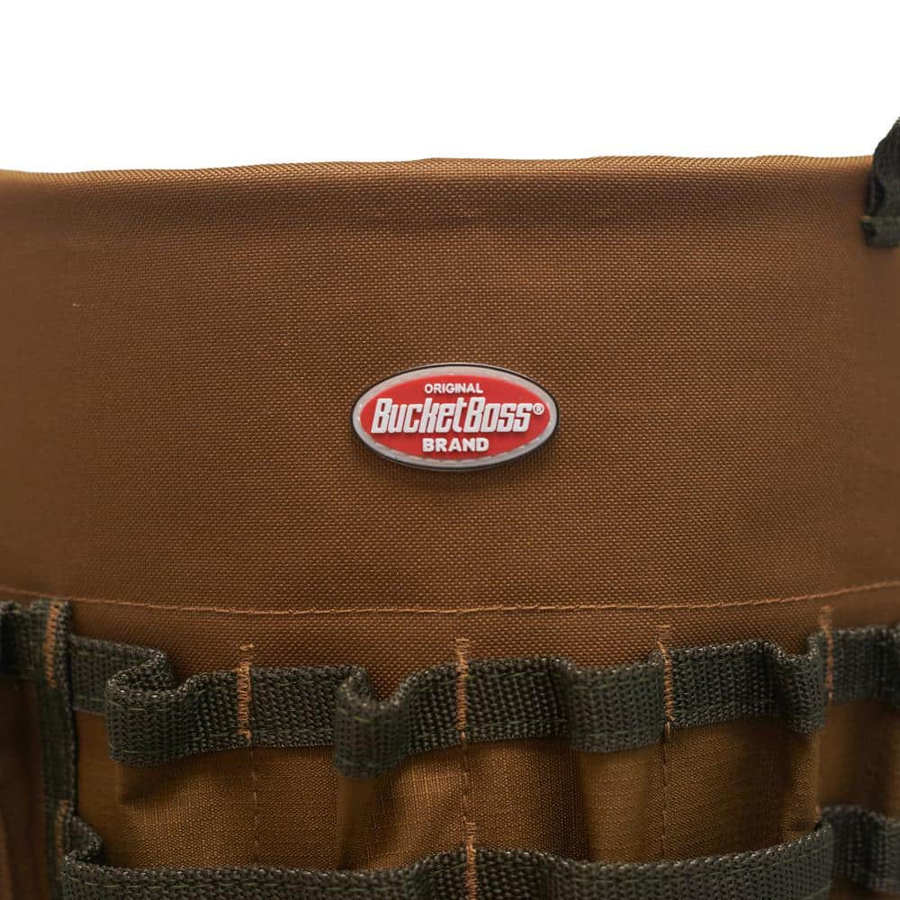 Bucketeer 5 Gal. Bucket Tool Organizer in Brown