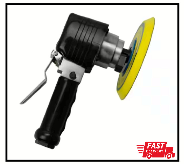 6 inch Dual Action Air Sander Pneumatic with Speed Control 1/4 inch NPT Inlet