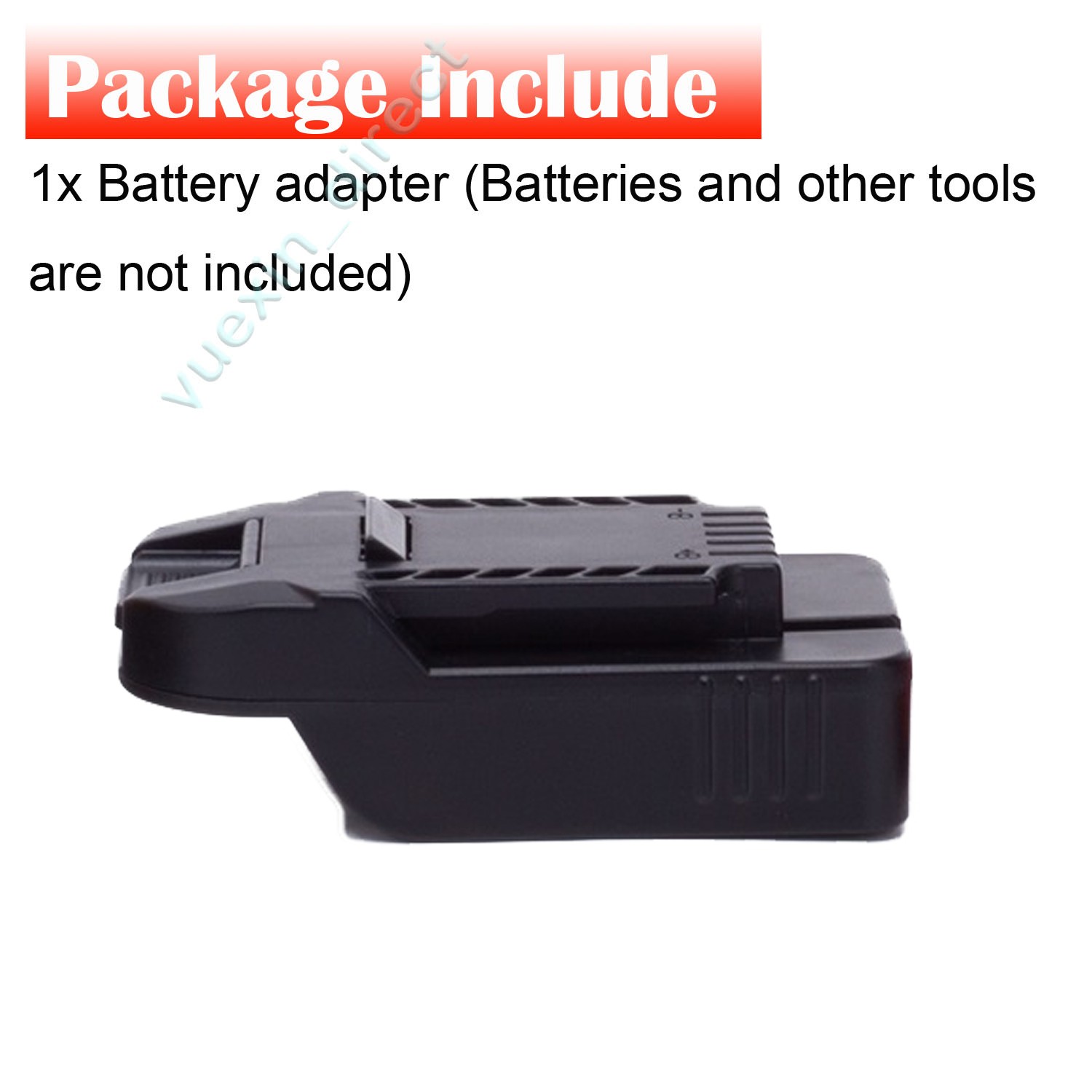 Converter For Dewalt 20V Li-ion Battery Adapter to For Bauer 20V Cordless Tools
