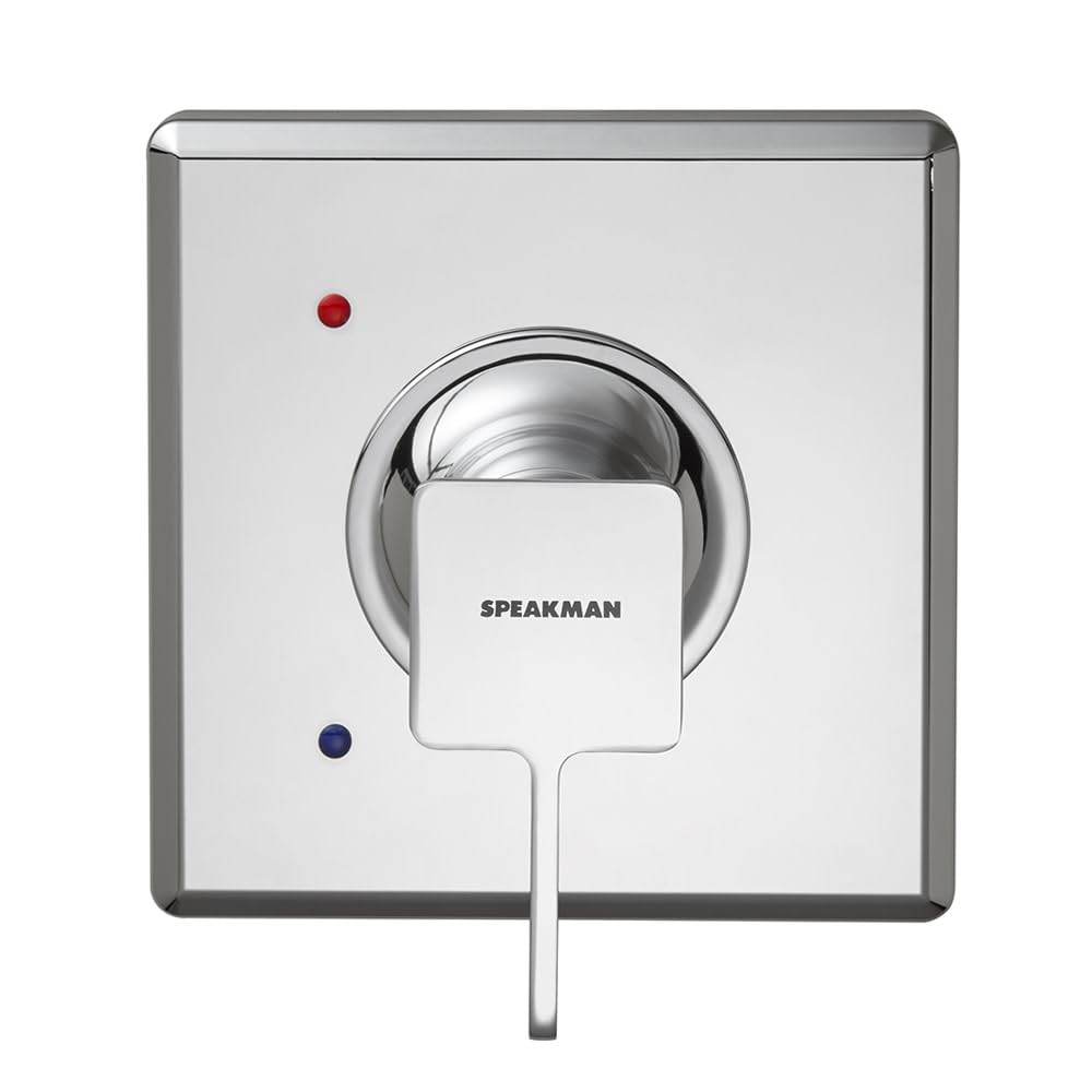 Speakman Cpt-1300-Uni Kubos Universal Shower Trim Polished Chrome Valve Not