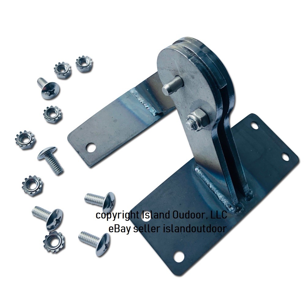 Weber KETTLE Lid Hinge Mod Parts Kit smokers unknown bbq 22.5 26.75 – STEEL
