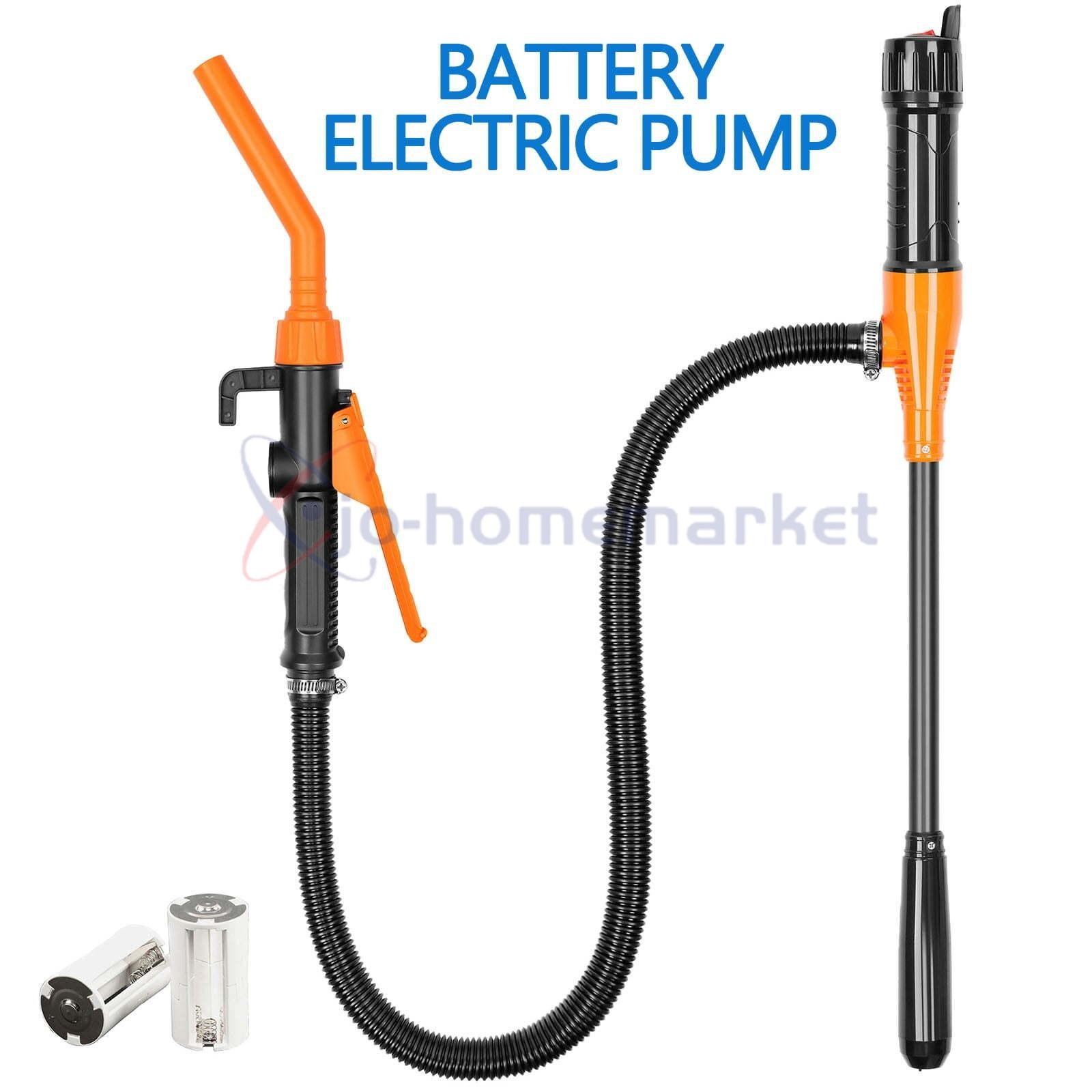 Battery Powered Electric Fuel Transfer Pump Portable Gas Oil Liquid Pump