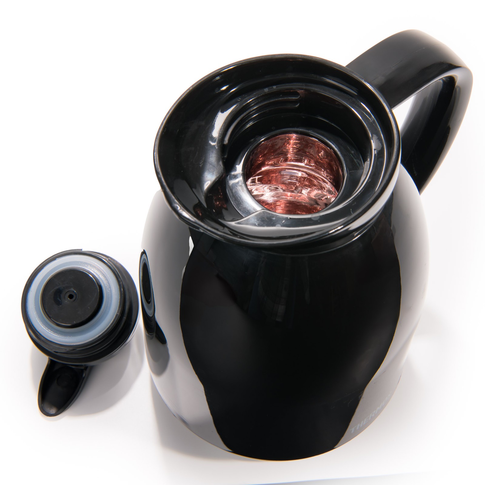 Thermos 1L Glass Vacuum Carafe – Black