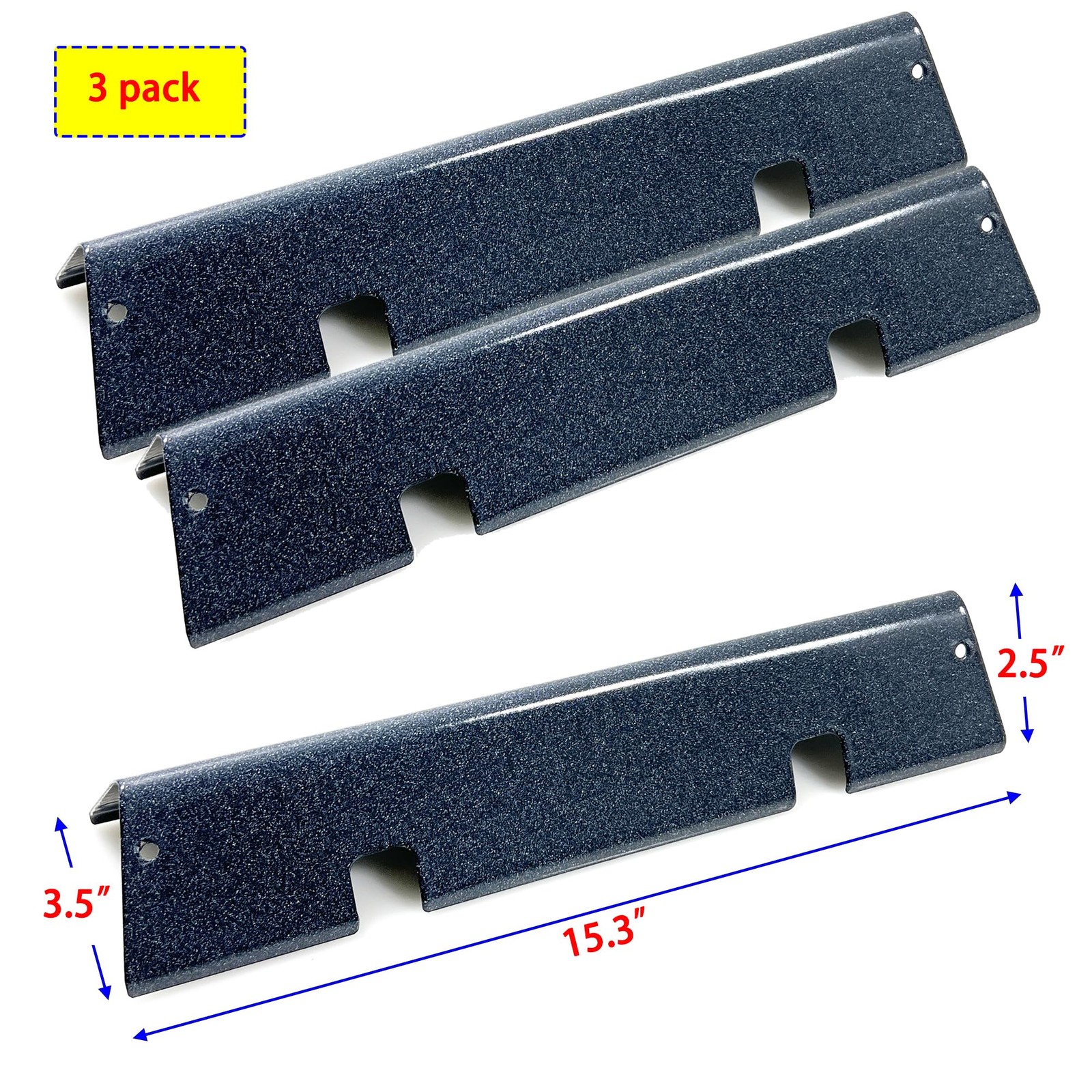 7635 15.3 inch Flavorizer Bars for Weber GS4 Spirit II & I E210 S210 E220 S220