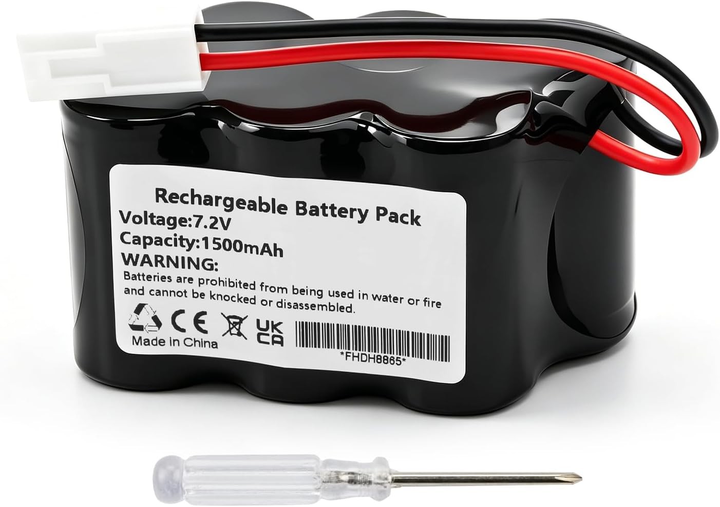 MULS 1500mAh Battery Replacement for l 2880 Series Perfect Sweep Turbo Cordless