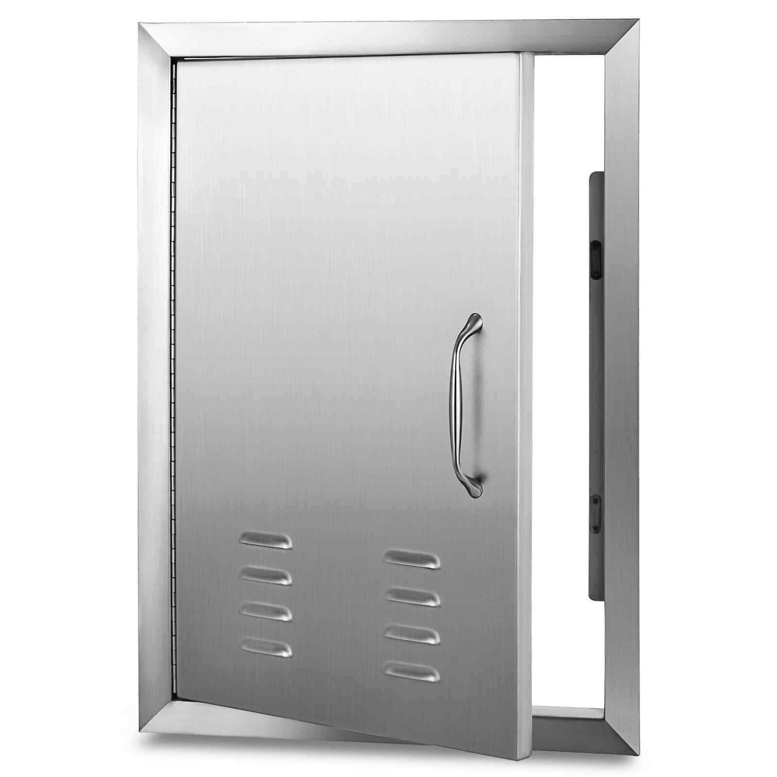 VEVOR Outdoor Kitchen BBQ Island Components Stainless Steel Access Door Drawer