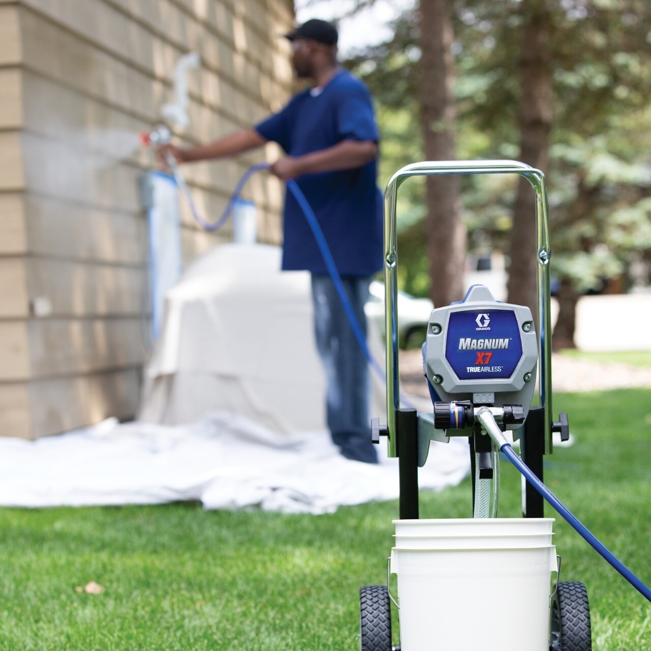 Graco Magnum X7 Electric Airless Sprayer 262805 1 Year Warranty Grade C