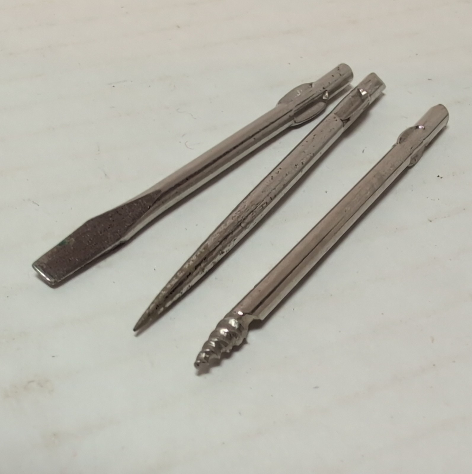 Vintage 5pc Mini Tool Set 3″ Adjustable Wrench & Screwdriver Made In W. Germany