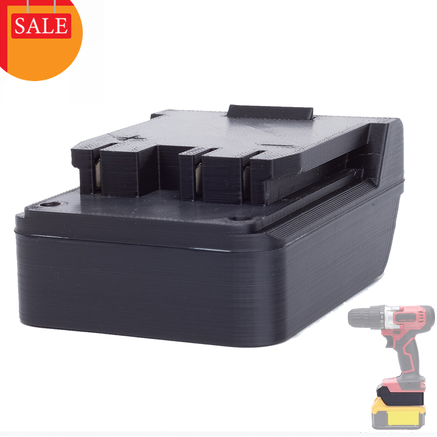 For Dewalt 18V 20V Li-Ion Battery To Fits For Hyper Tough 20V Power Tools US