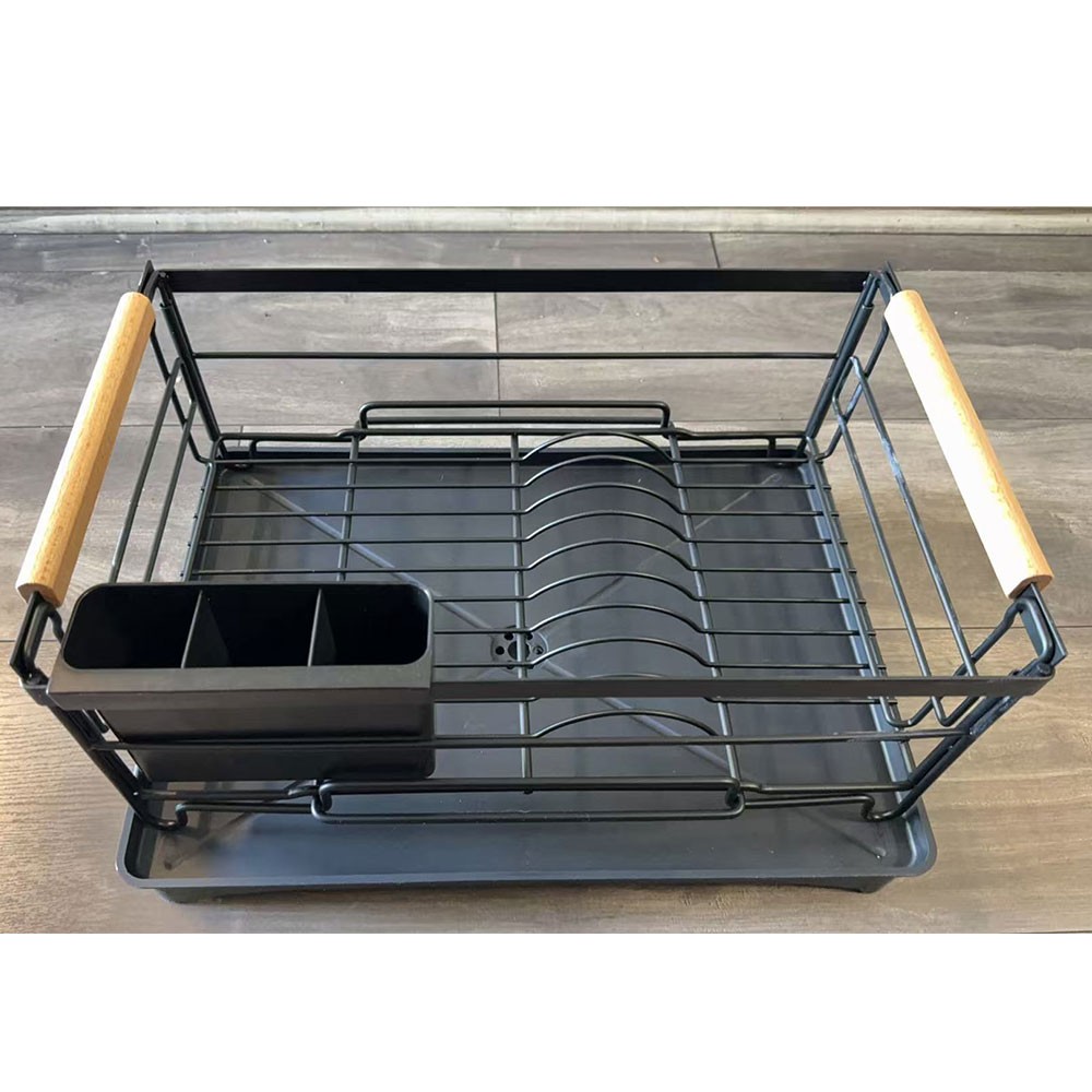 16x10x9 Over Sink Dish Drying Rack Stainless Steel Kitchen Shelf Cutlery Drainer