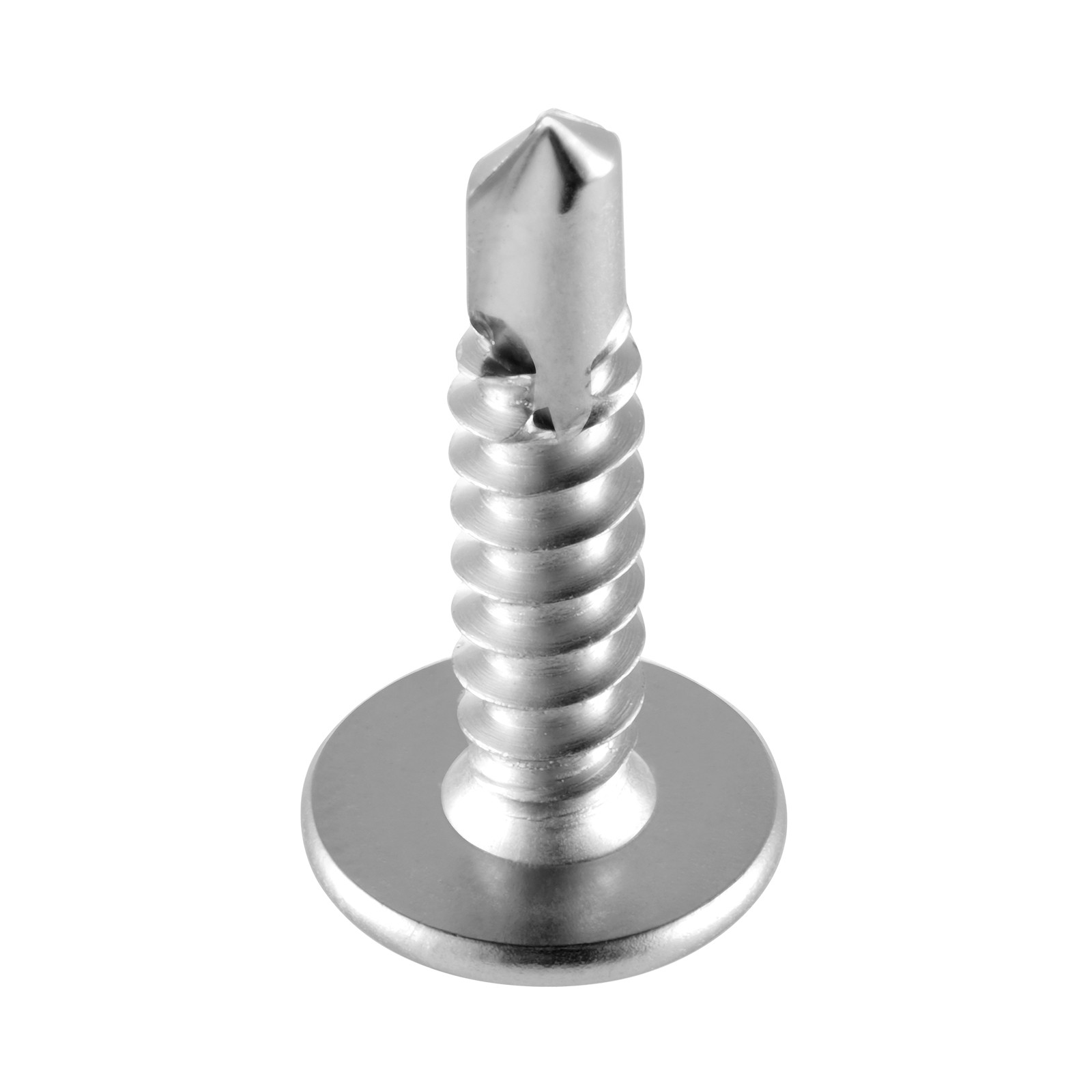 Self Tapping/Drilling Screws 3/4 Inch Stainless Steel Phillips Wafer Head 350pcs