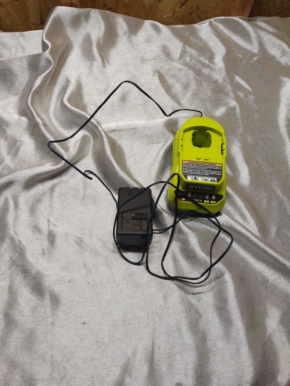 Ryobi Battery Charger OEM PCG002 Authentic 18V ONE+ Li-Ion ORIGINAL