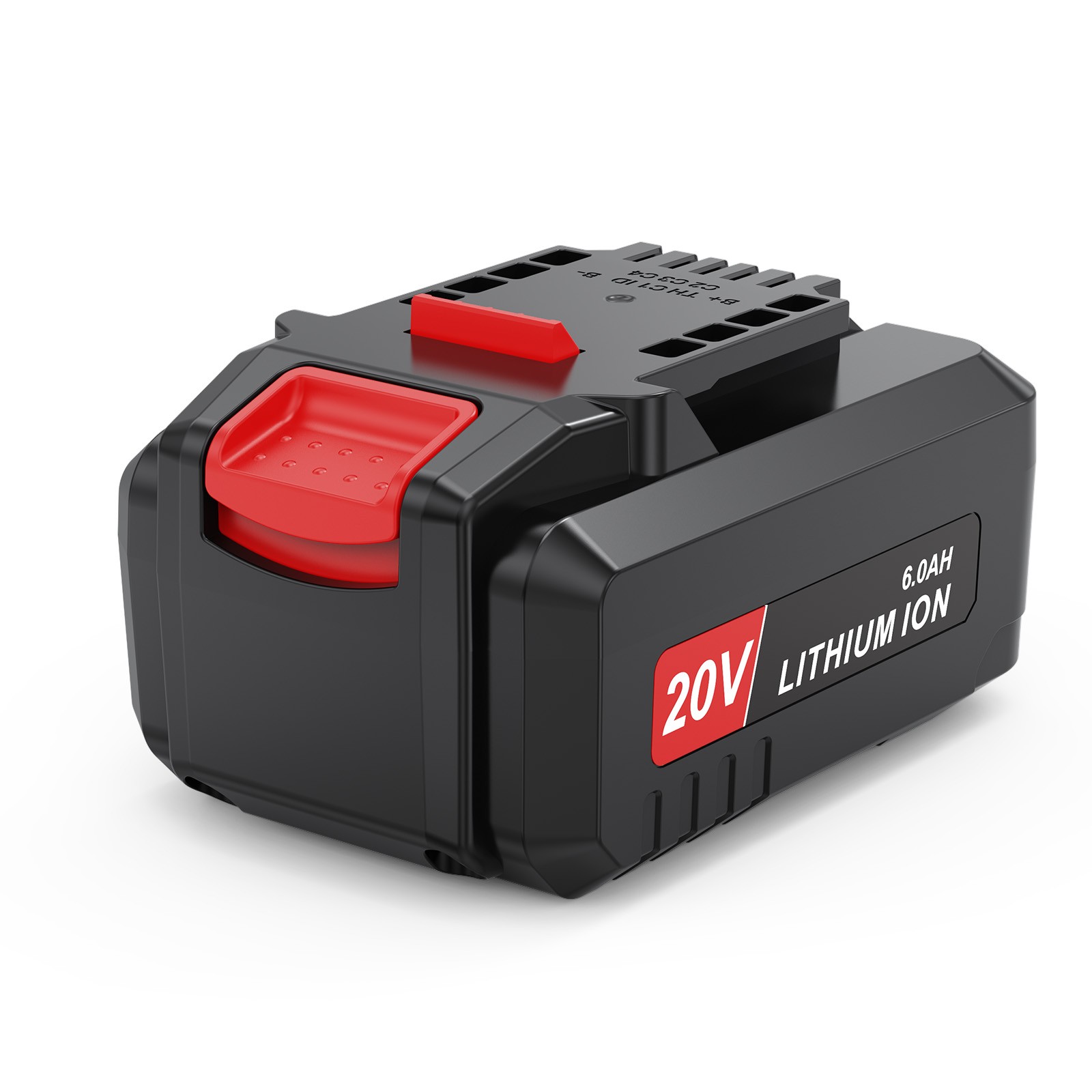 2-pack 20V 6Ah Replacement Battery Lithium for Bauer Power Tool 1704C-B 1906C-B