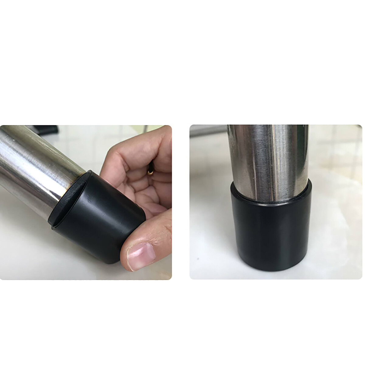Round Rubber Chair Ferrule Anti Scratch Table Stool Feet Leg Grip Tip End Caps