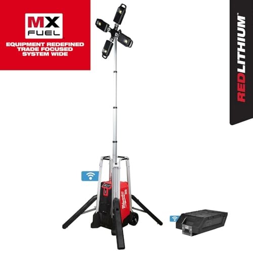 Milwaukee Electric – MX Fuel Rocket Tower Light/Charger