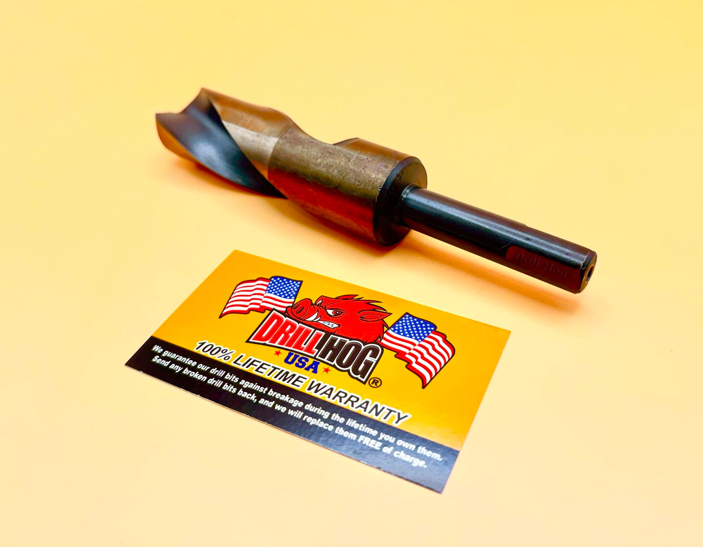 1-1/8″ Drill Bit 1-1/8 Silver & Deming Bit Jumbo M7 Drill Hog Lifetime Warranty