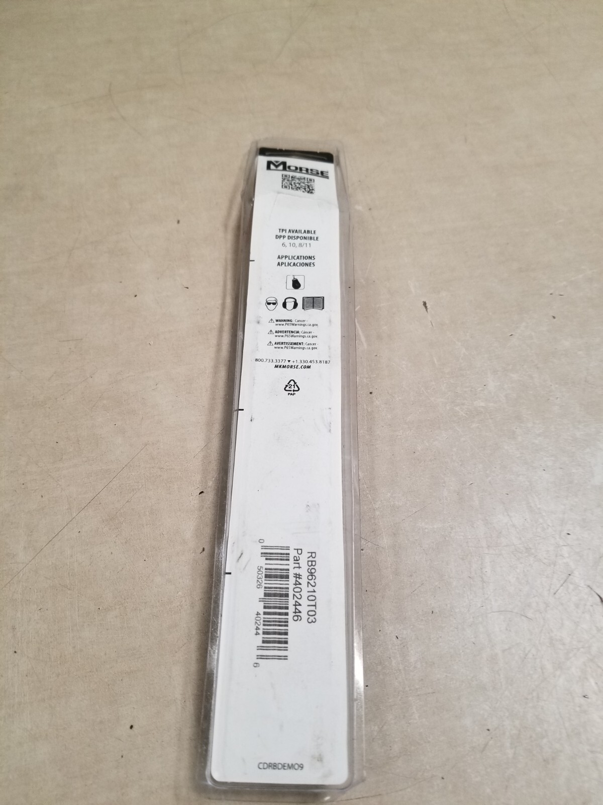 M.K. Morse RB66206T03 6″ x 7/8″ x .062″ HAVOC Demolition Bi-Metal Saw Blades 3PK