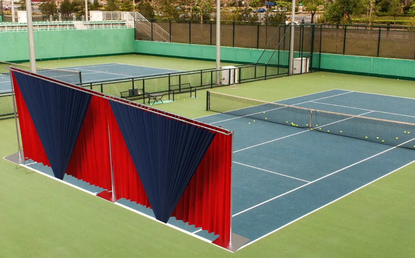DOUBLE CROSSBAR ADJUSTABLE QUICK BACKDROP KIT 10 FT x 10 – 20 FT WITHOUT DRAPE