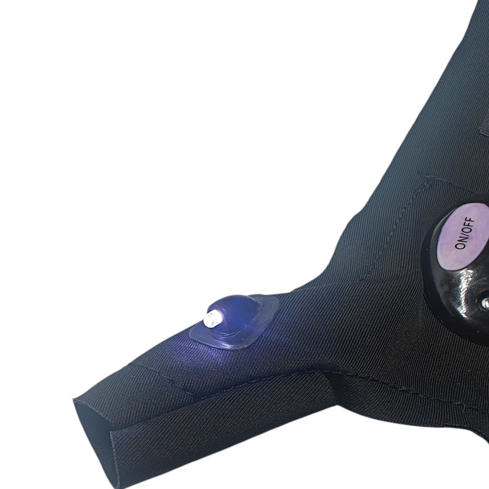 Hands-Free LED Flashlight Glove Work Light – 2 LEDs – One Size – 1PC – USA