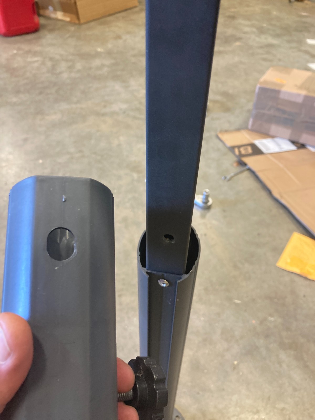 6 Cantilever Umbrella Main Base Poles ( you get 6 poles)