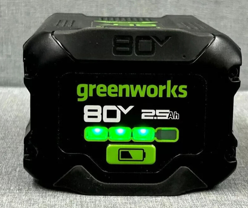Greenworks 80v Lithium Ion 2.5Ah Model BAB741