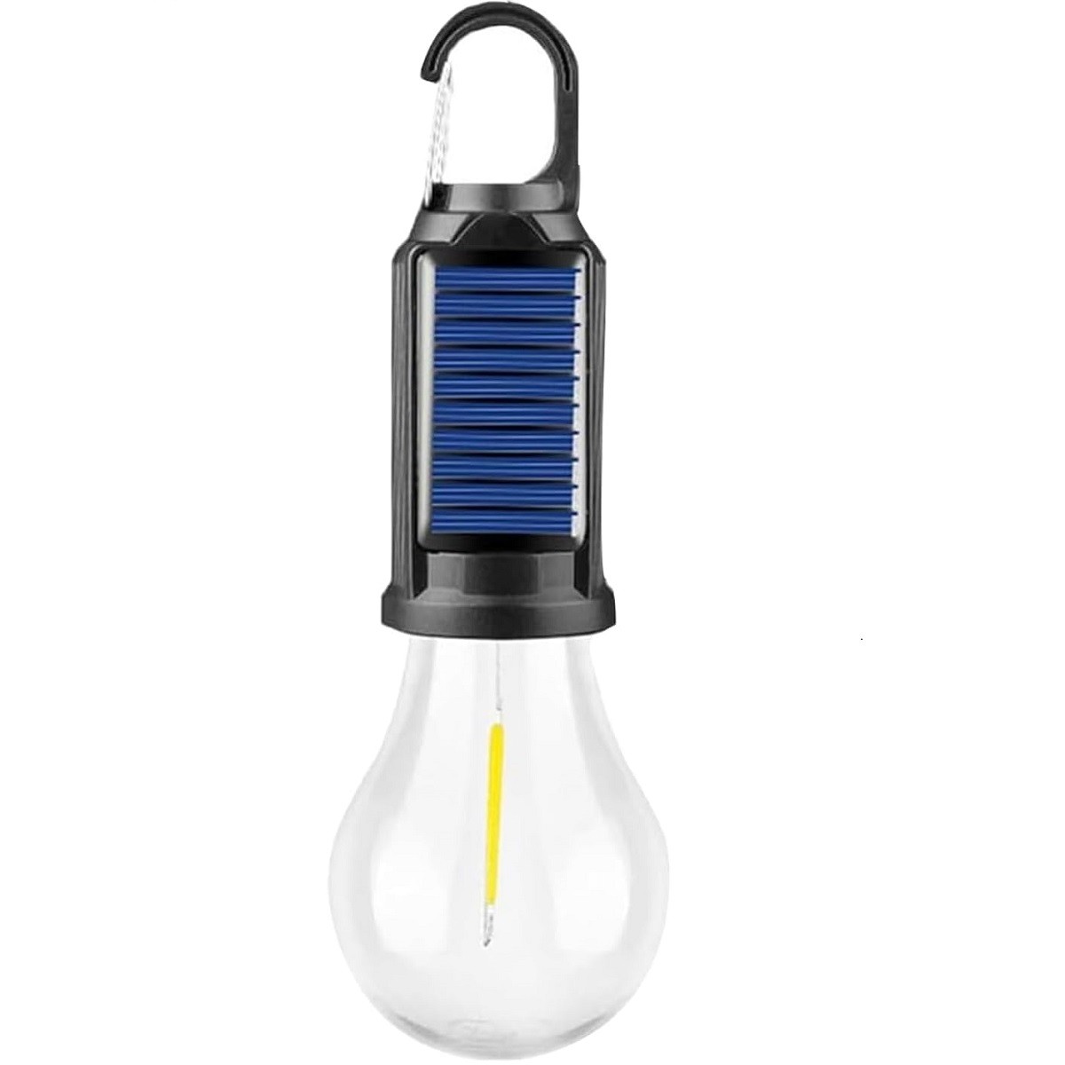 Solar Tent Lights Outdoor USB Rechargeable Led Camping Lantern Hanging Bulb Hook