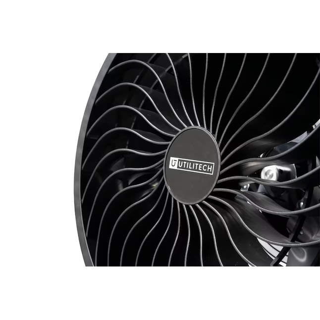 SALE- Utilitech 16-in High Velocity Indoor Floor Fan, in Black