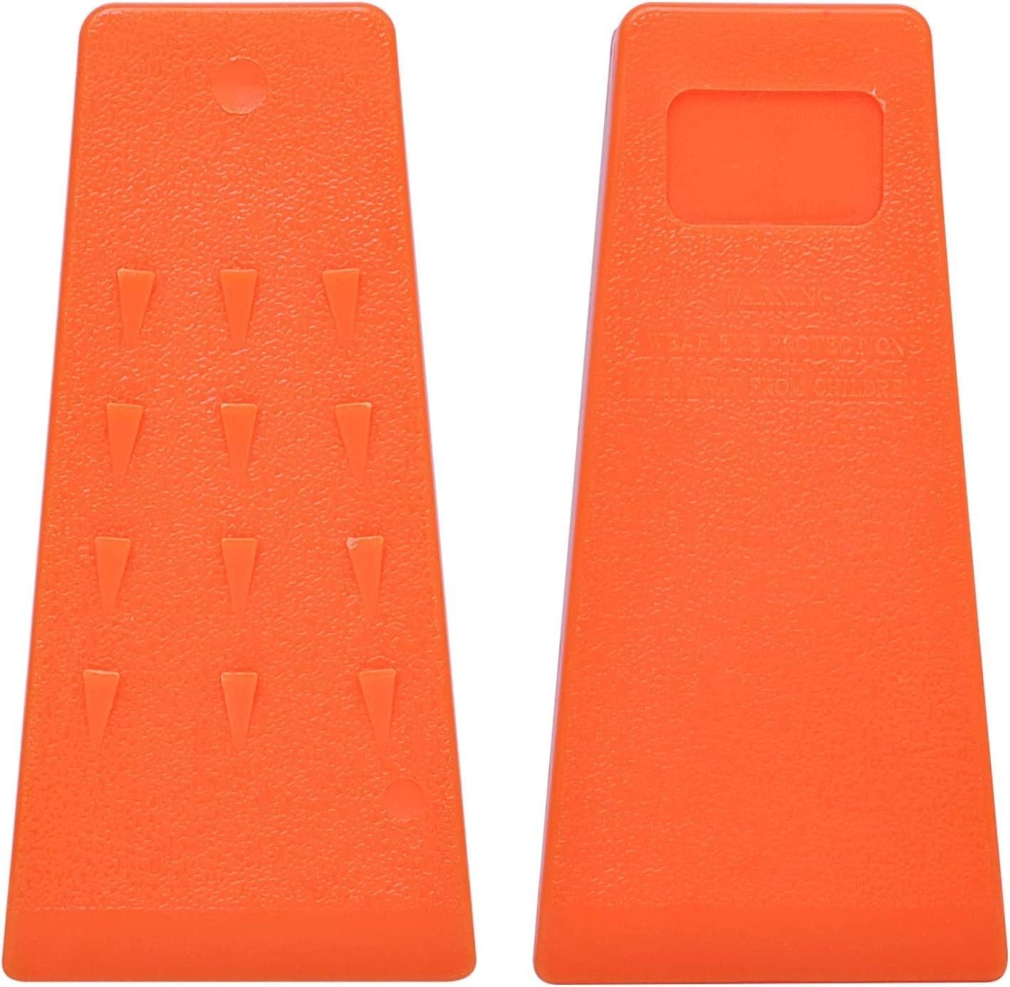 High Impact ABS Plastic Felling Wedges – Efficient Tree Cutting Aid 2 Pack