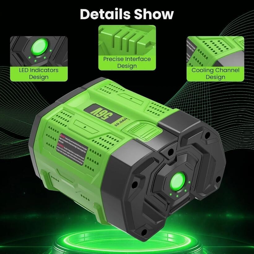 Genuine EGO POWER+ BA2800T 56V 10.0AH Lithium Battery w/ Fuel Gauge Original OEM