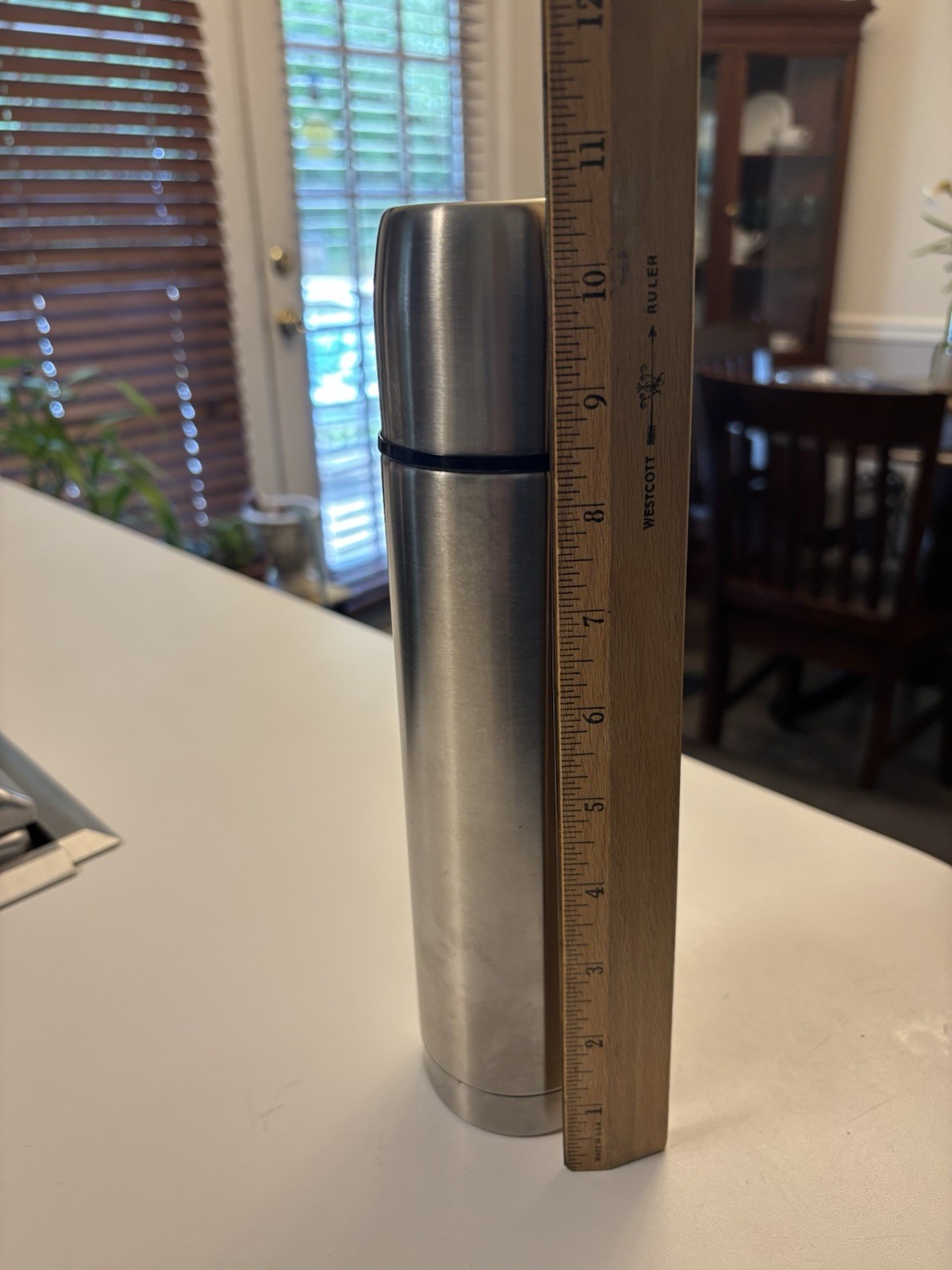 Vintage Starbucks Stainless Steel Bullet Thermos 14 Ounce