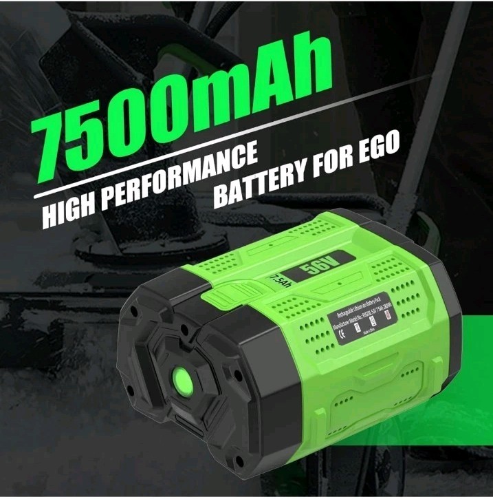 Enermall 1Pack 56V 7500mAh Replacement Battery for EGO 56V Battery BA2800T…