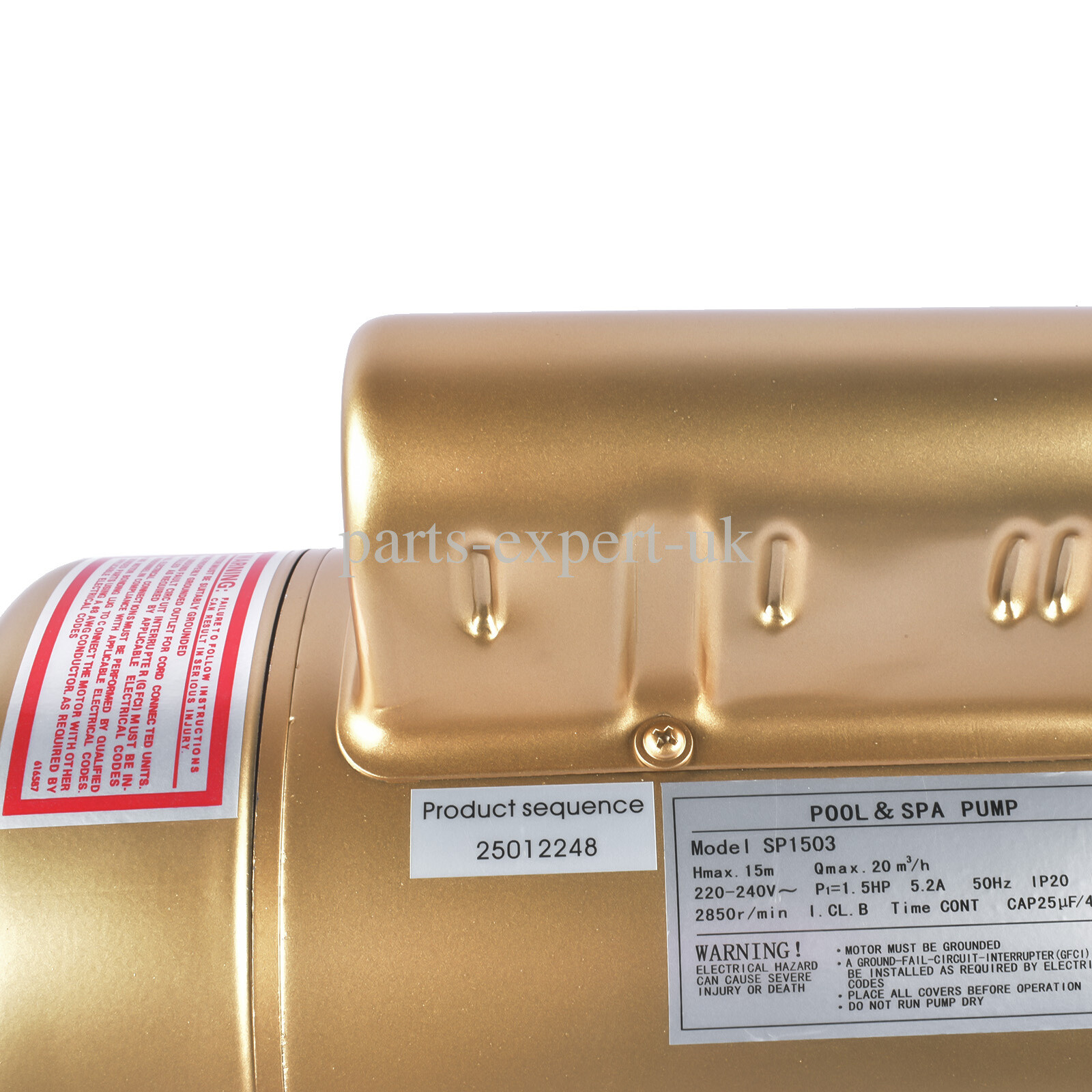 1.5HP Super Pool Pump Motor 230 V Single Speed for Hayward In-Ground Pool