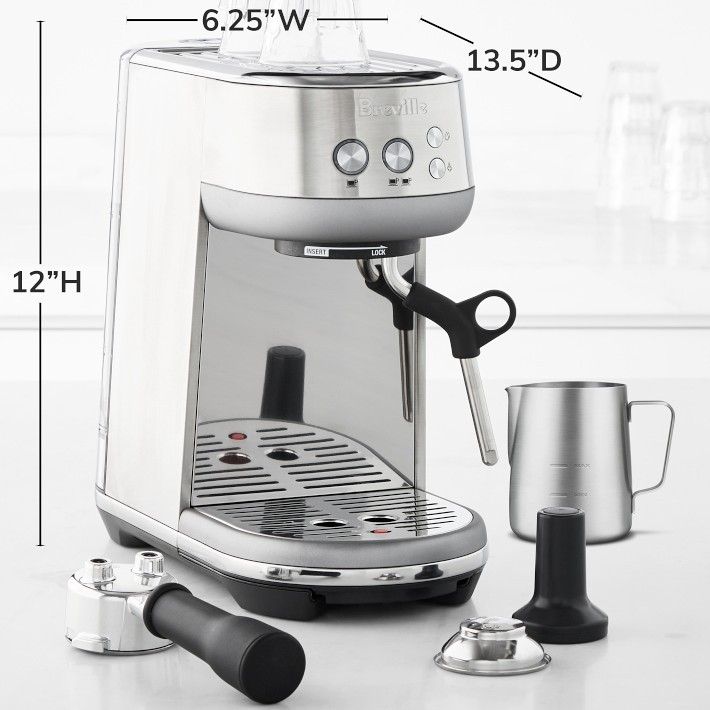 Breville Bambino Espresso Machine in Stainless Steel-Williams Sonoma|37963
