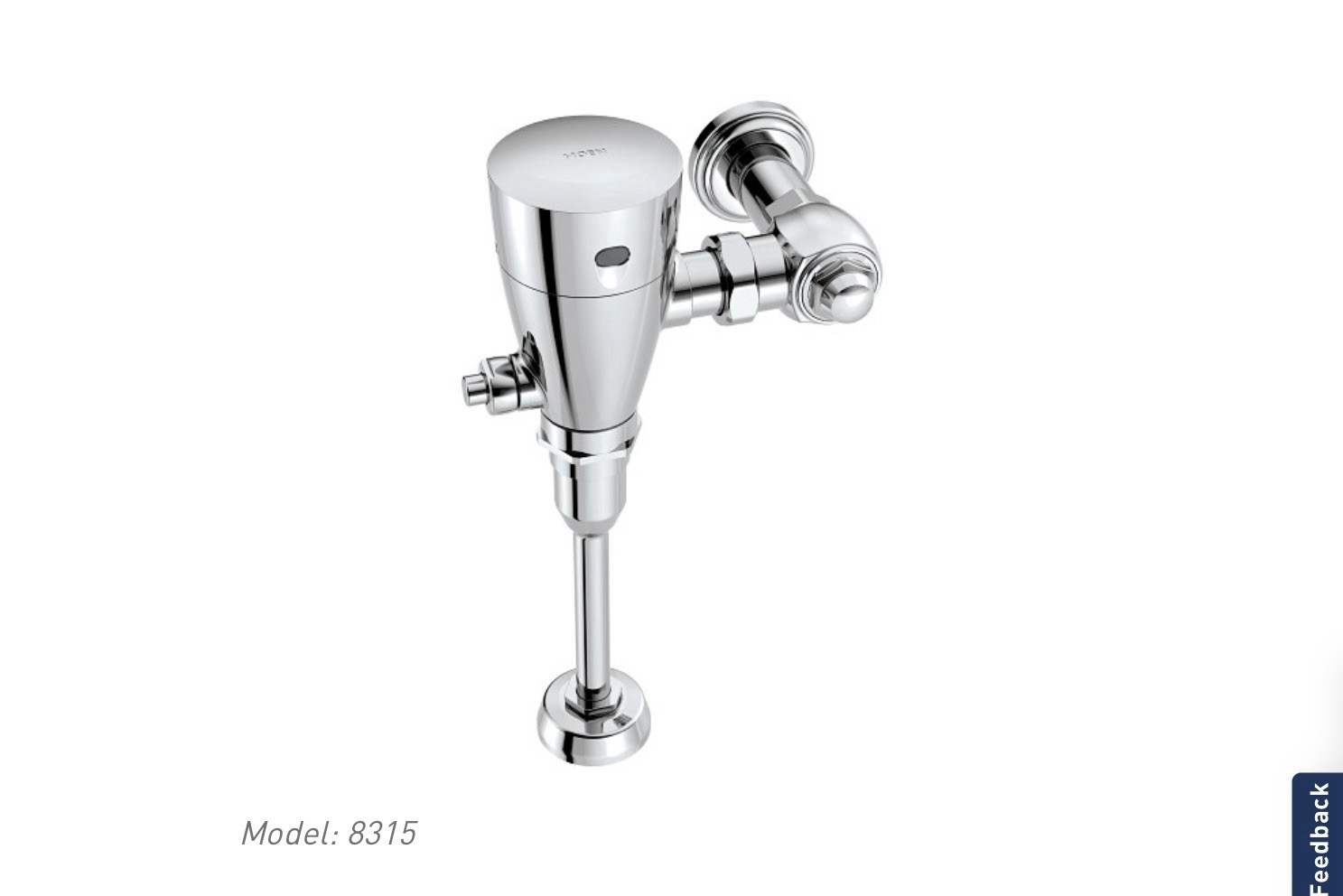 *Read Description* Moen 8315 M-Power Electronic Flush Valve 3/4″ Urinal 0.5 GPF